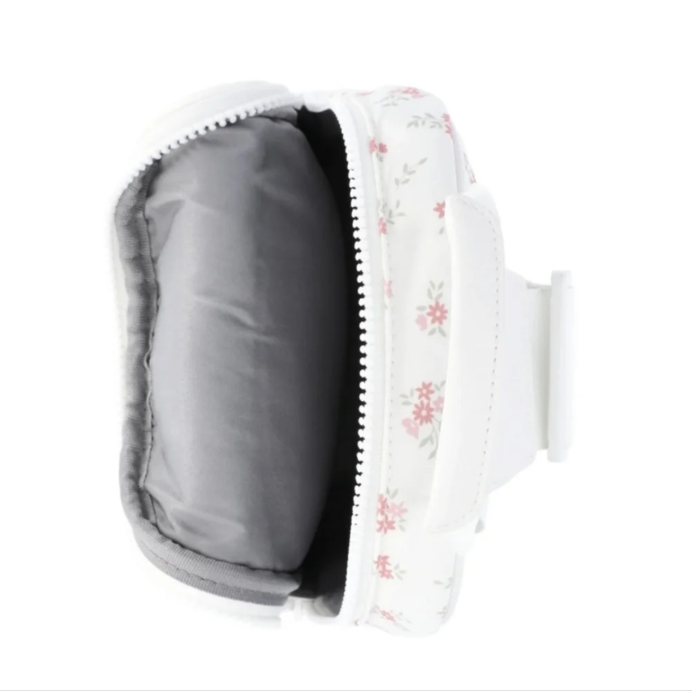 Floral Sling Bag White and Pink Mini Backpack NWT $17 No Boundaries